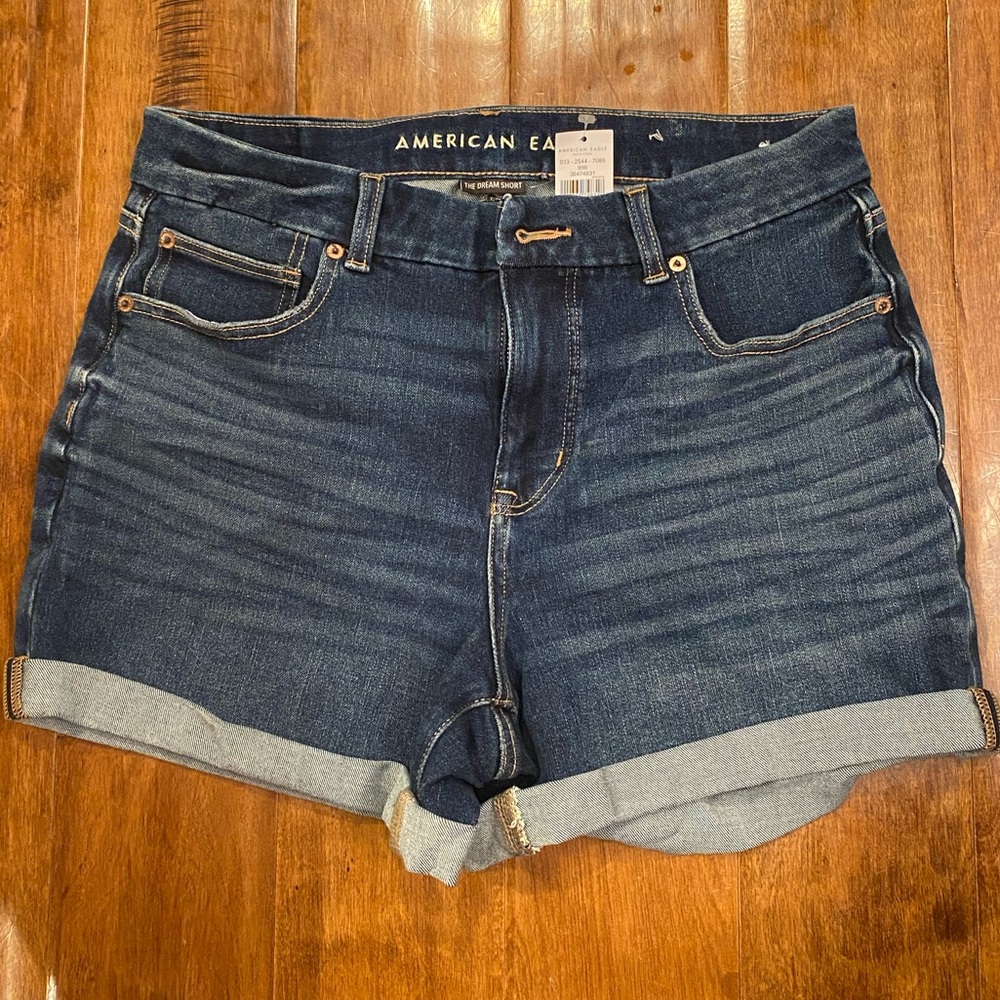 American Eagle High Rise Jean Shorts